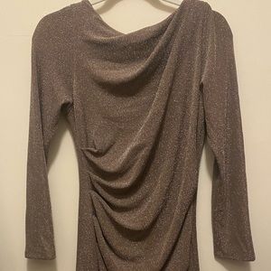 ❗️Metallic Ruched Sheath Dress ❗️❗️